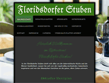 Tablet Screenshot of floridsdorfer-stuben.at